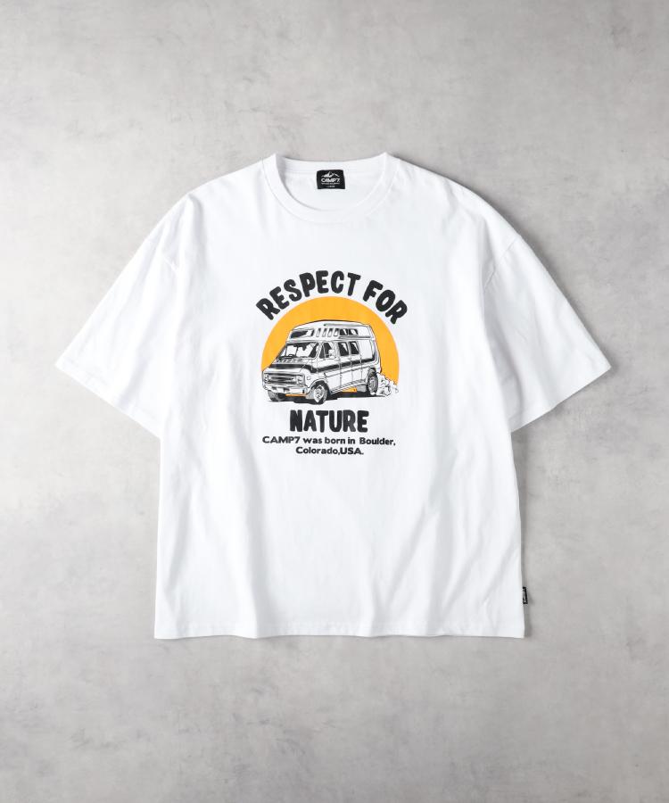 ライトオン(Right-on)のCAMP7(キャンプ7)グラフィックプリントＴシャツ8