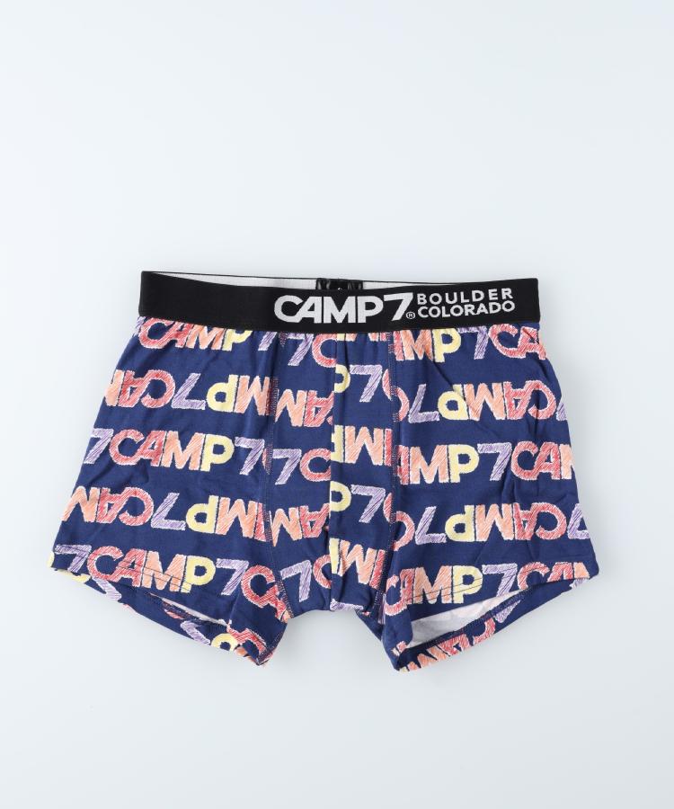 ライトオン(Right-on)のCAMP7(キャンプ7)総ロゴボクサーパンツ8