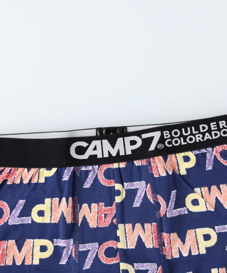ライトオン(Right-on)のCAMP7(キャンプ7)総ロゴボクサーパンツ11