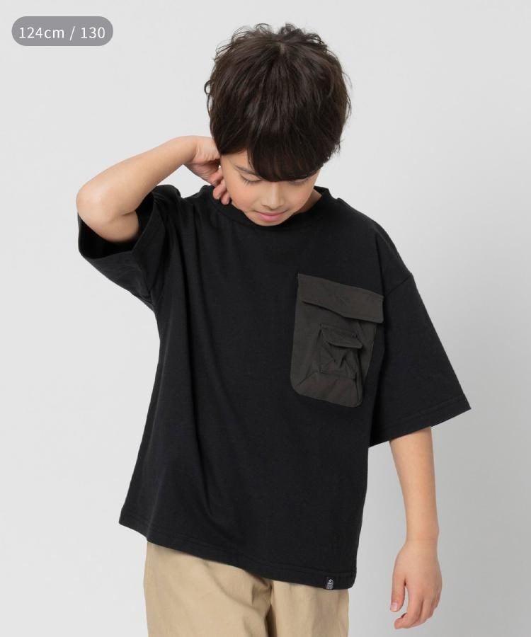 ライトオン(Right-on)のCAMP7(キャンプ7)異素材ポケットTシャツ7