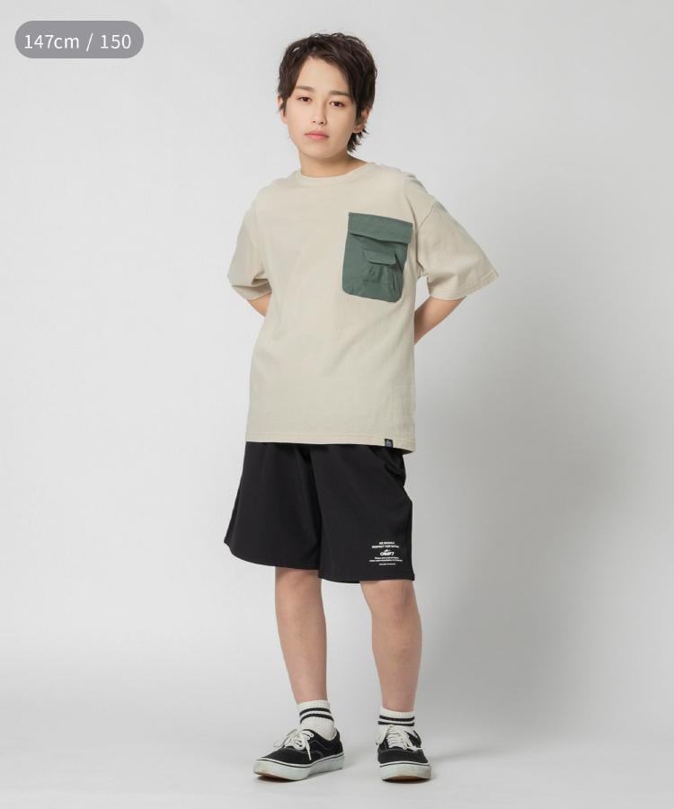 ライトオン(Right-on)のCAMP7(キャンプ7)異素材ポケットTシャツ13