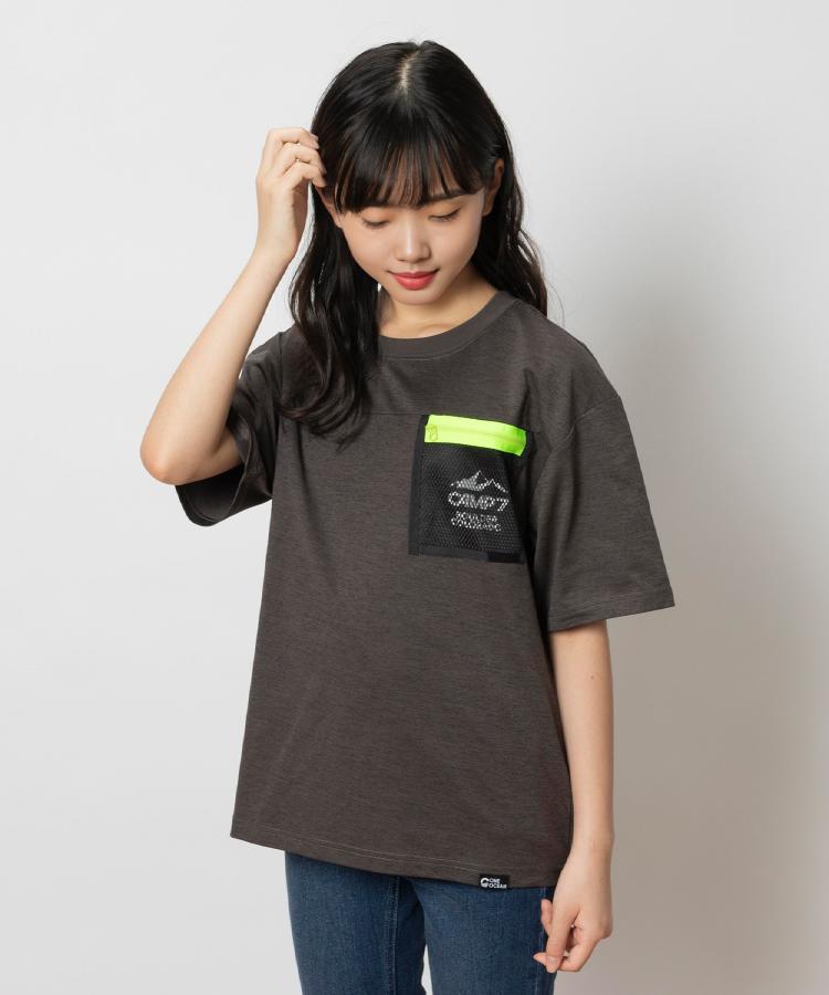 ライトオン(Right-on)のCAMP7(キャンプ7)【水陸両用】メッシュポケットTシャツ5