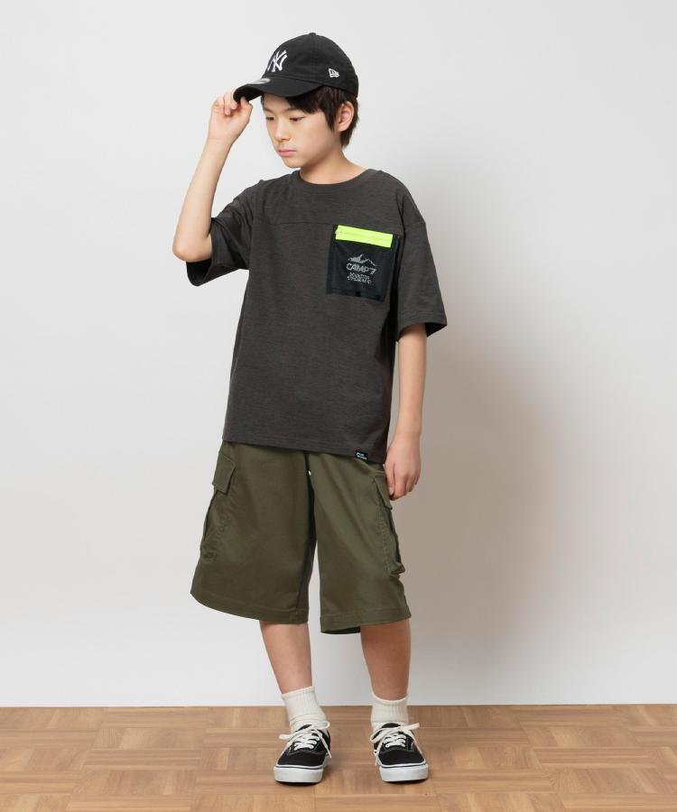 ライトオン(Right-on)のCAMP7(キャンプ7)【水陸両用】メッシュポケットTシャツ6