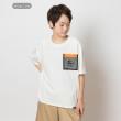 ライトオン(Right-on)のCAMP7(キャンプ7)【水陸両用】メッシュポケットTシャツ ホワイト(0090)