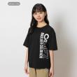 ライトオン(Right-on)のCAMP7(キャンプ7)【水陸両用】ビッグロゴプリントTシャツ ブラック(0099)