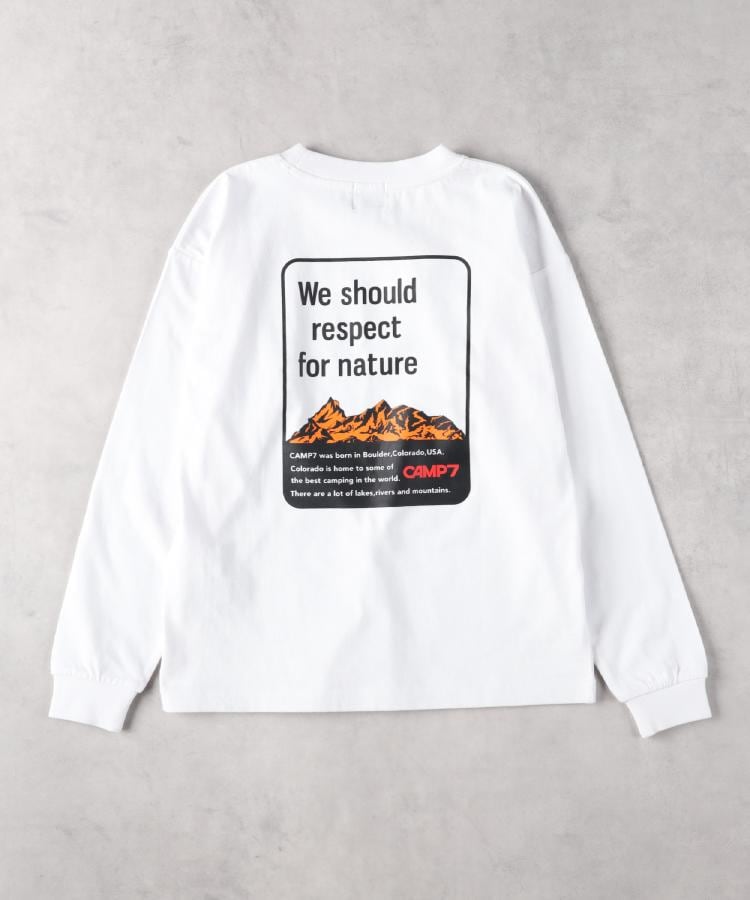 ライトオン(Right-on)のCAMP7(キャンプ7)バックプリント長袖Ｔシャツ6