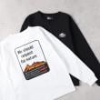 ライトオン(Right-on)のCAMP7(キャンプ7)バックプリント長袖Ｔシャツ ホワイト(0090)