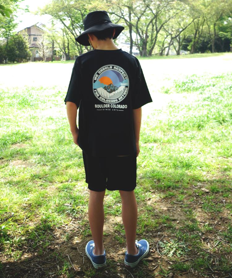 ライトオン(Right-on)のCAMP7(キャンプ7)サークルプリントＴシャツ1