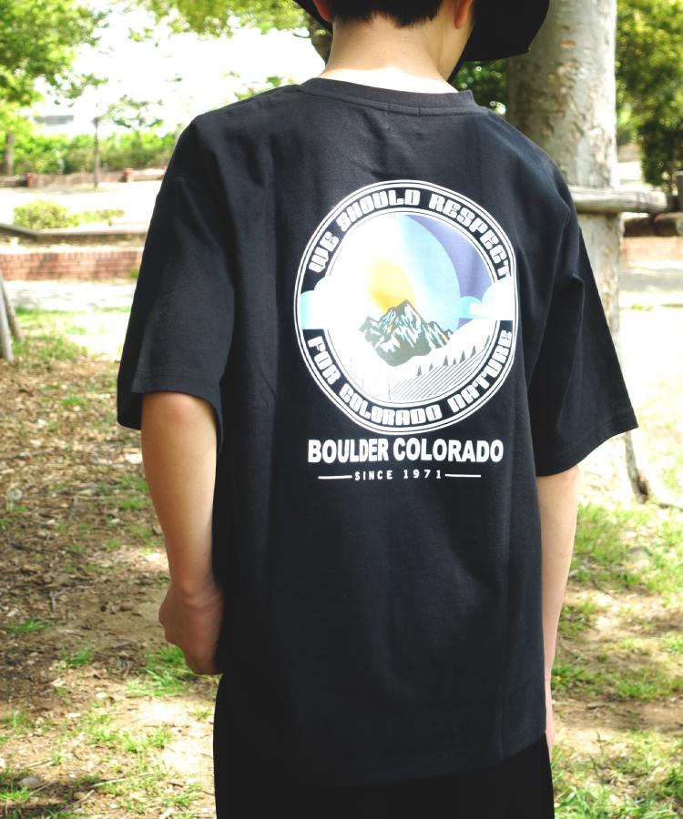 ライトオン(Right-on)のCAMP7(キャンプ7)サークルプリントＴシャツ5