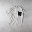 ライトオン(Right-on)のCAMP7(キャンプ7)【ONE　OCEAN】ポケットロゴTシャツ ベージュ(0075)