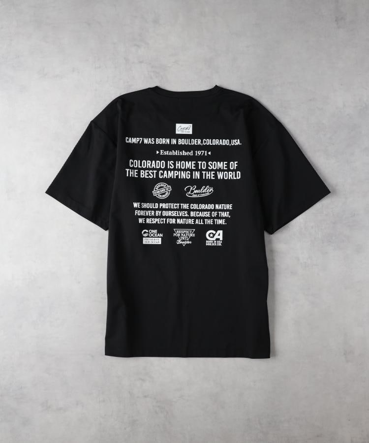 ライトオン(Right-on)のCAMP7(キャンプ7)【ONE　OCEAN】バックロゴプリントTシャツ1