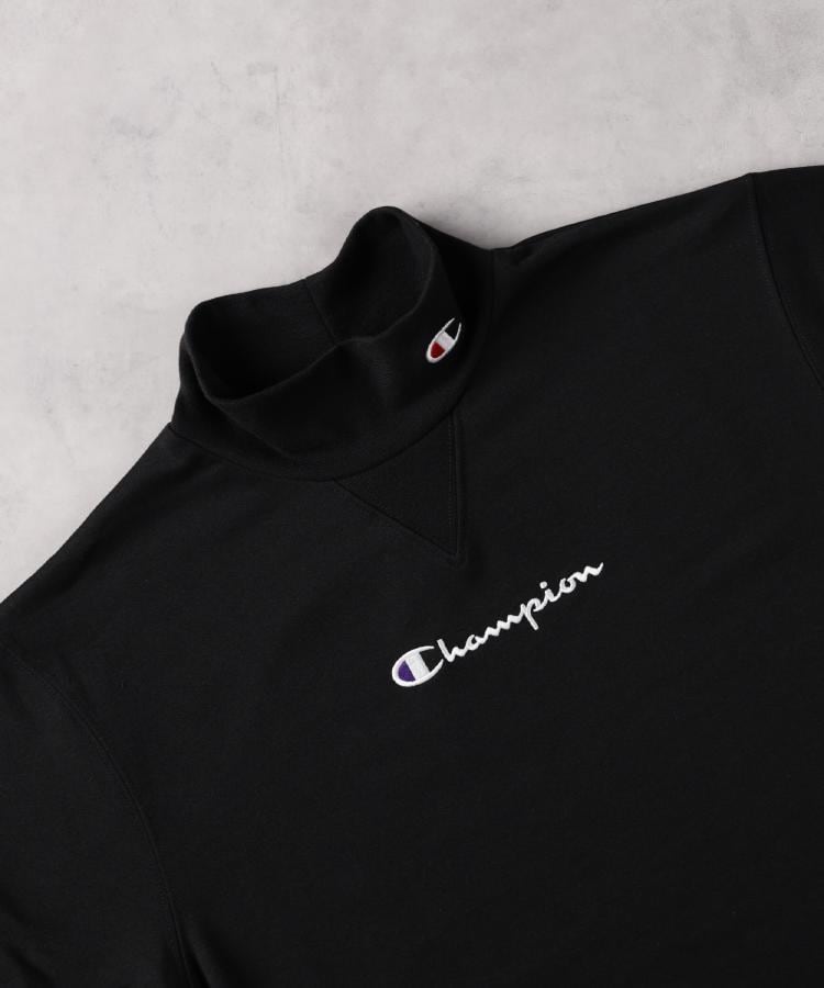 ライトオン(Right-on)のChampion(チャンピオン)【WEB限定】モックネック長袖Tシャツ2