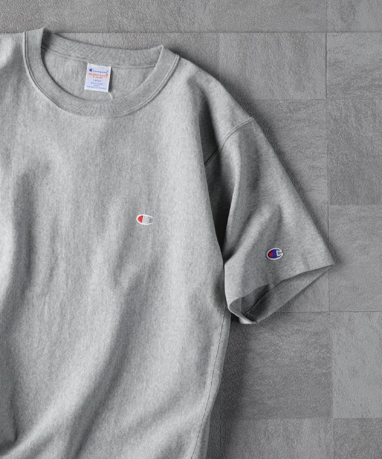 ライトオン(Right-on)のChampion(チャンピオン)リバースウィーブ無地Tシャツ5