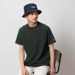 ライトオン(Right-on)のChampion(チャンピオン)ワンポイント天竺半袖Tシャツ ダークグリーン(0037)