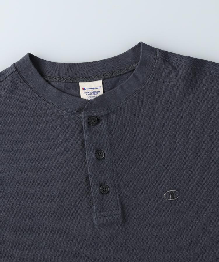 ライトオン(Right-on)のChampion(チャンピオン)ヘンリーネックカノコ半袖Tシャツ7