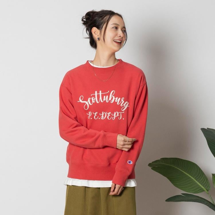 ライトオン(Right-on)のChampion(チャンピオン)プリント裏毛クルースウェット スウェット・トレーナー