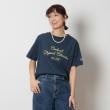 ライトオン(Right-on)のChampion(チャンピオン)チェーン刺繍ロゴTシャツ ネイビー(0019)