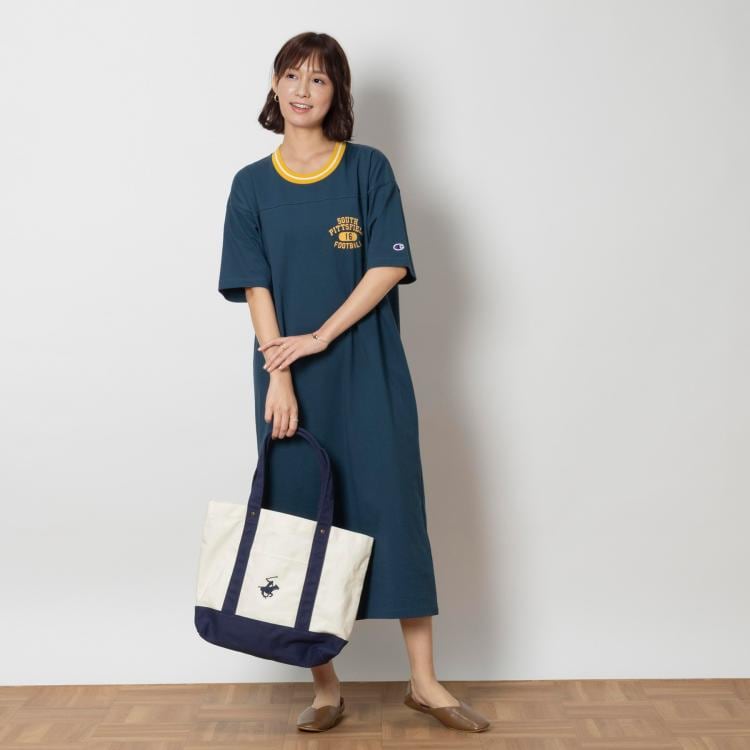 ライトオン(Right-on)のChampion(チャンピオン)ラインリブワンピース ミドルワンピース