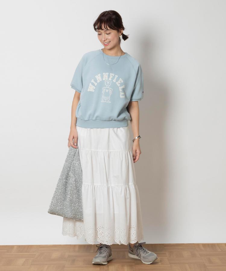 ライトオン(Right-on)のChampion(チャンピオン)半袖ロゴスウェット19