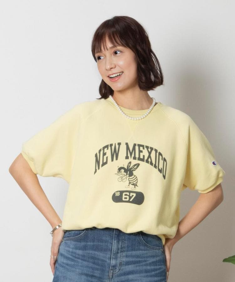 Champion(チャンピオン)半袖ロゴスウェット(スウェット Champion(チャンピオン)半袖ロゴスウェット(スウェット