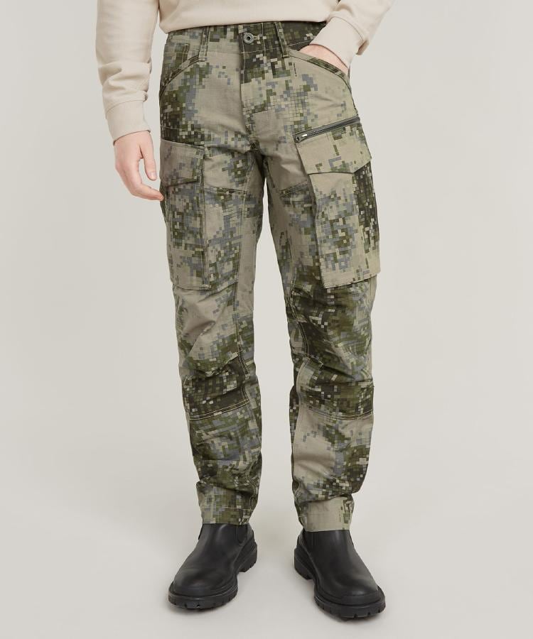 ライトオン(Right-on)のG-Star RAW(ジースターロー)「ROVIC ZIP 3D」レギュラーテーパード カーキブラウン(0079)