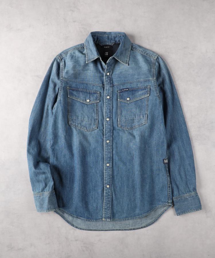 ライトオン(Right-on)のG-Star RAW(ジースターロー)Dakotaスリムシャツ9