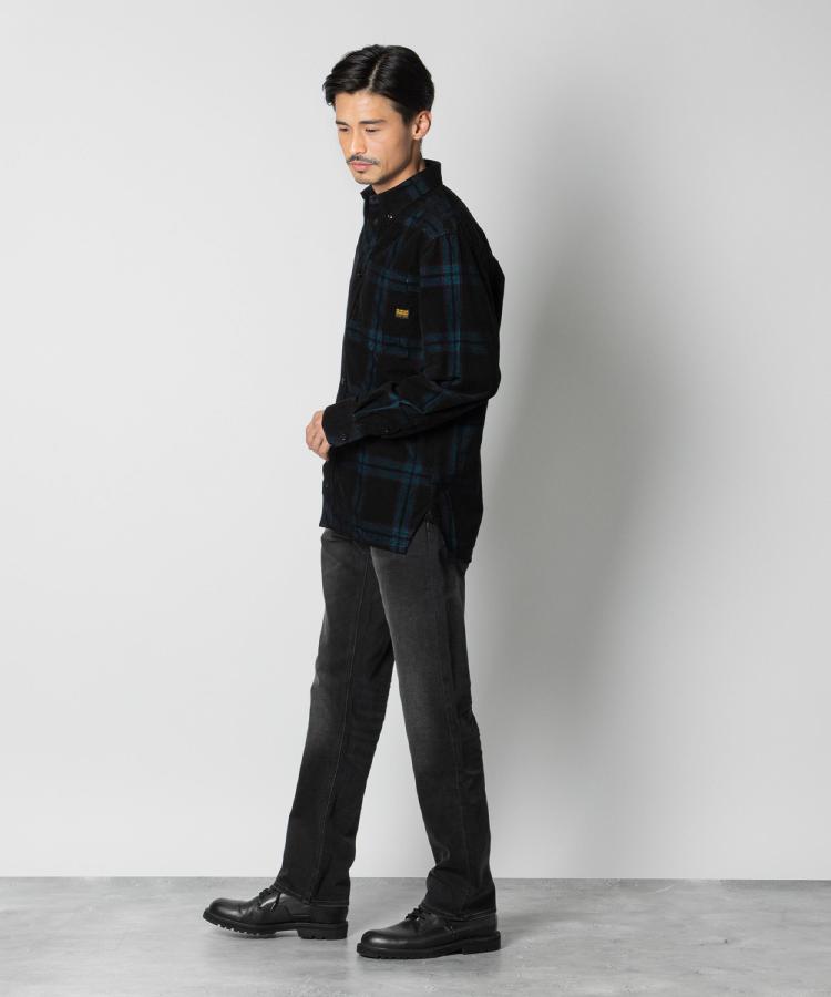ライトオン(Right-on)のG-Star RAW(ジースターロー)【WEB限定】「モサ」ストレートブラック1
