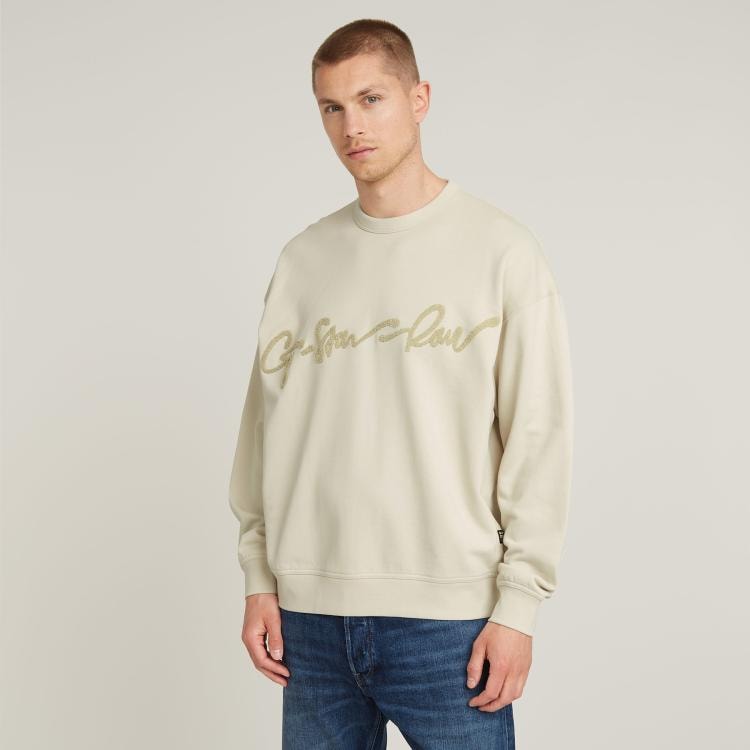 ライトオン(Right-on)のG-Star RAW(ジースターロー)「G−script」スウェット スウェット・トレーナー