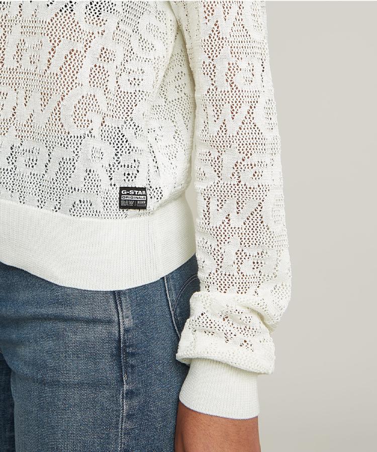 ライトオン(Right-on)のG-Star RAW(ジースターロー)ジャガードロゴニット4