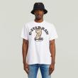ライトオン(Right-on)のG-Star RAW(ジースターロー)「G-NO Loose GR T」ルーズＴシャツ ホワイト(0090)
