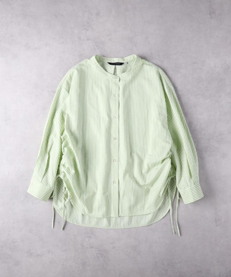 ライトオン(Right-on)のHONEYSUCKLE ROSE(ハニーサックルローズ)ストライプドロストシャツ12