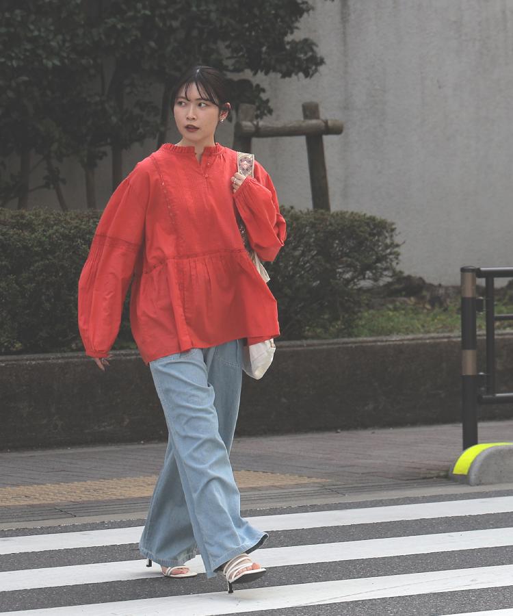 ライトオン(Right-on)のHONEYSUCKLE ROSE(ハニーサックルローズ)レースプルオーバーブラウス8
