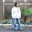 ライトオン(Right-on)のHONEYSUCKLE ROSE(ハニーサックルローズ)デザインロゴスウェット1