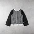 ライトオン(Right-on)のHONEYSUCKLE ROSE(ハニーサックルローズ)シアーボーダーレイヤードTシャツ1