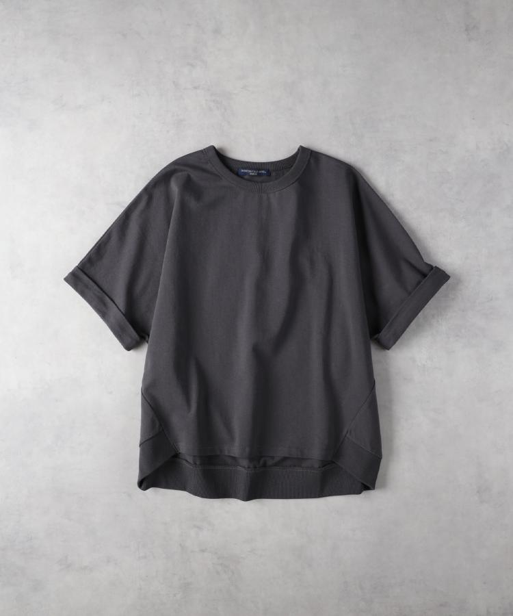 ライトオン(Right-on)のHONEYSUCKLE ROSE(ハニーサックルローズ)「ミニミニテリー」コクーンシルエットドルマンＴシャツ5