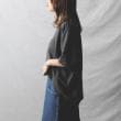 ライトオン(Right-on)のHONEYSUCKLE ROSE(ハニーサックルローズ)「ミニミニテリー」コクーンシルエットドルマンＴシャツ2