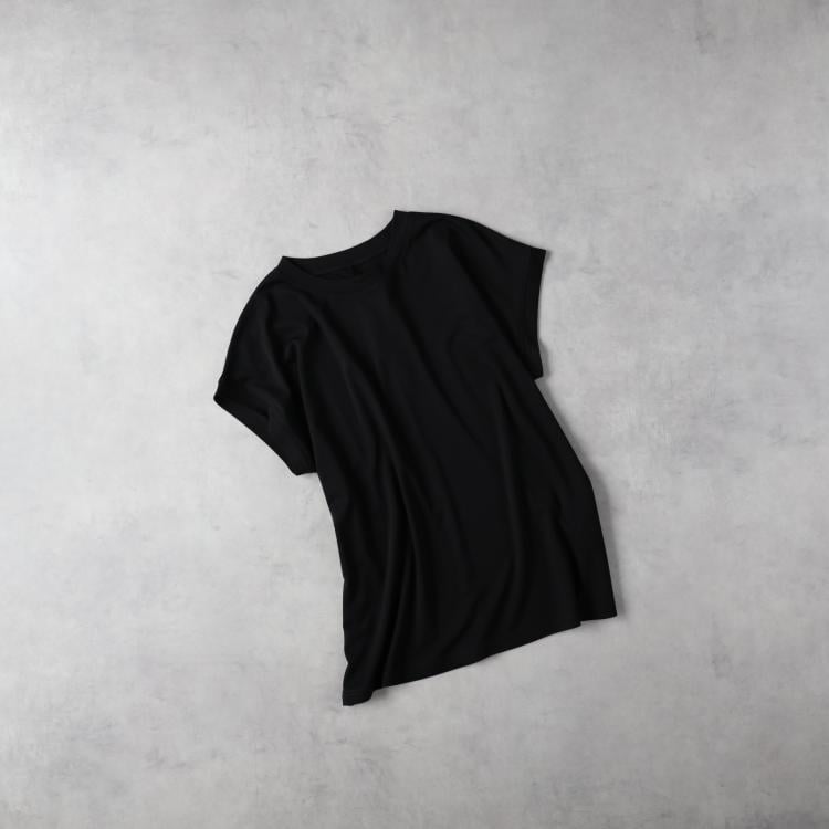 ライトオン(Right-on)のHONEYSUCKLE ROSE(ハニーサックルローズ)接触冷感フレンチスリーブＴ Ｔシャツ