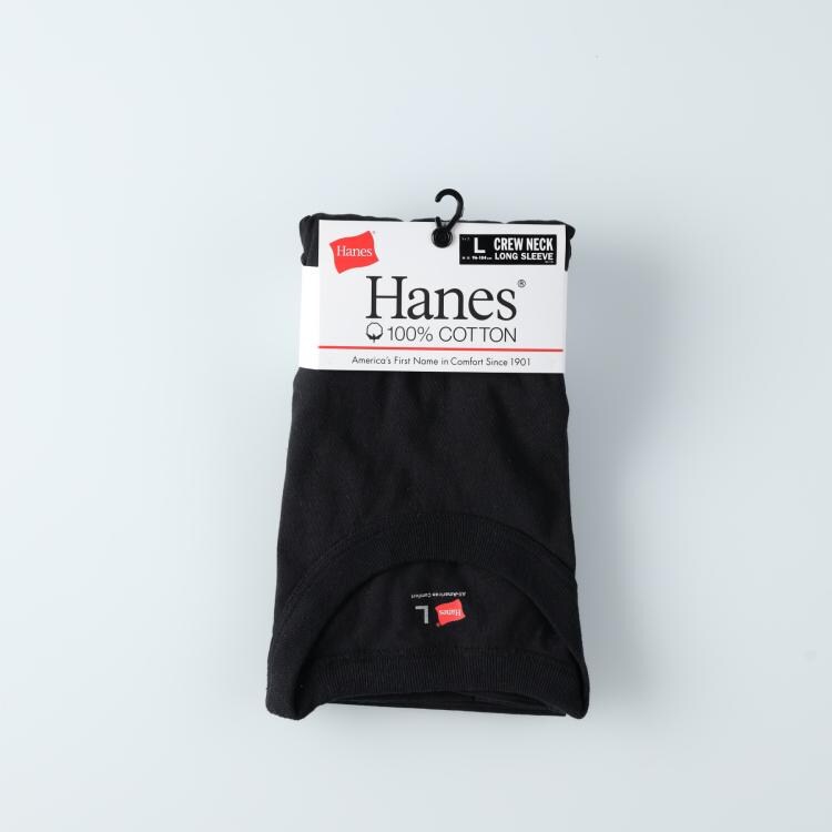 ライトオン(Right-on)のHANES(ヘインズ)OEJクルーネック長袖 カットソー