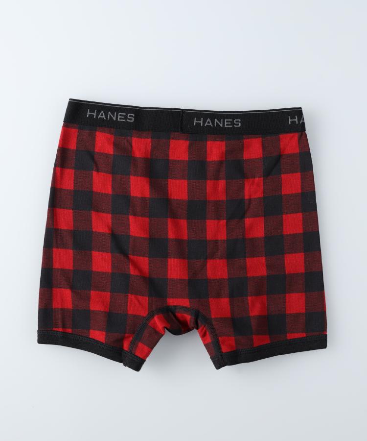 ライトオン(Right-on)のHANES(ヘインズ)フライスブロックチェックパンツ2