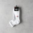 ライトオン(Right-on)のHANES(ヘインズ)「BEEFY」クォーターレングスソックス/2足セット ホワイト(0090)