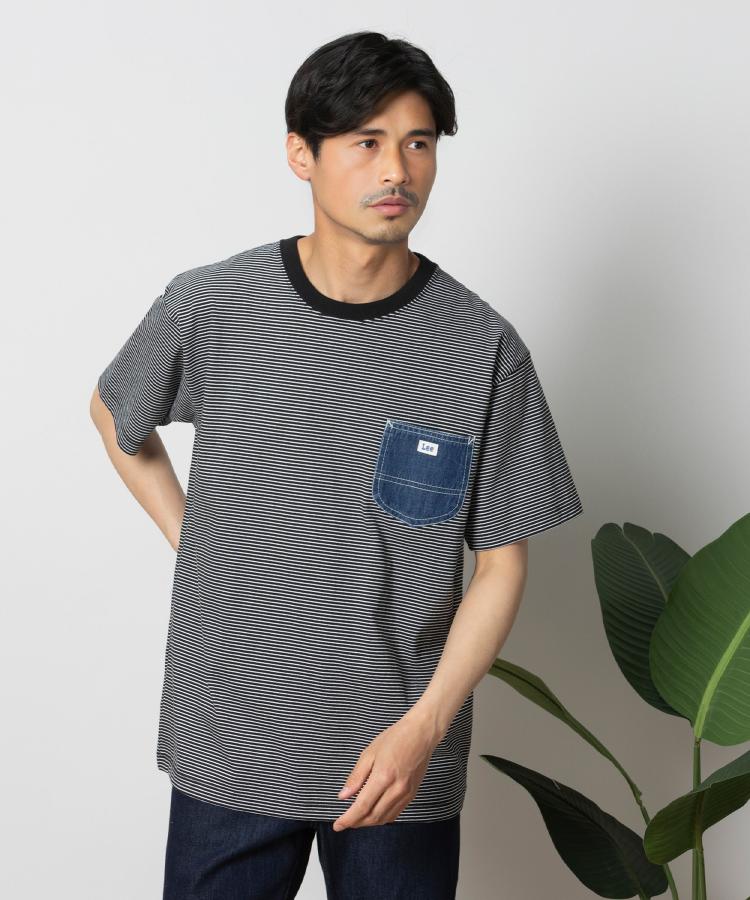 Lee(リー)デニムポケットTシャツ(Tシャツ) | Right-on Lee(リー)デニムポケットTシャツ(Tシャツ) | Right-on