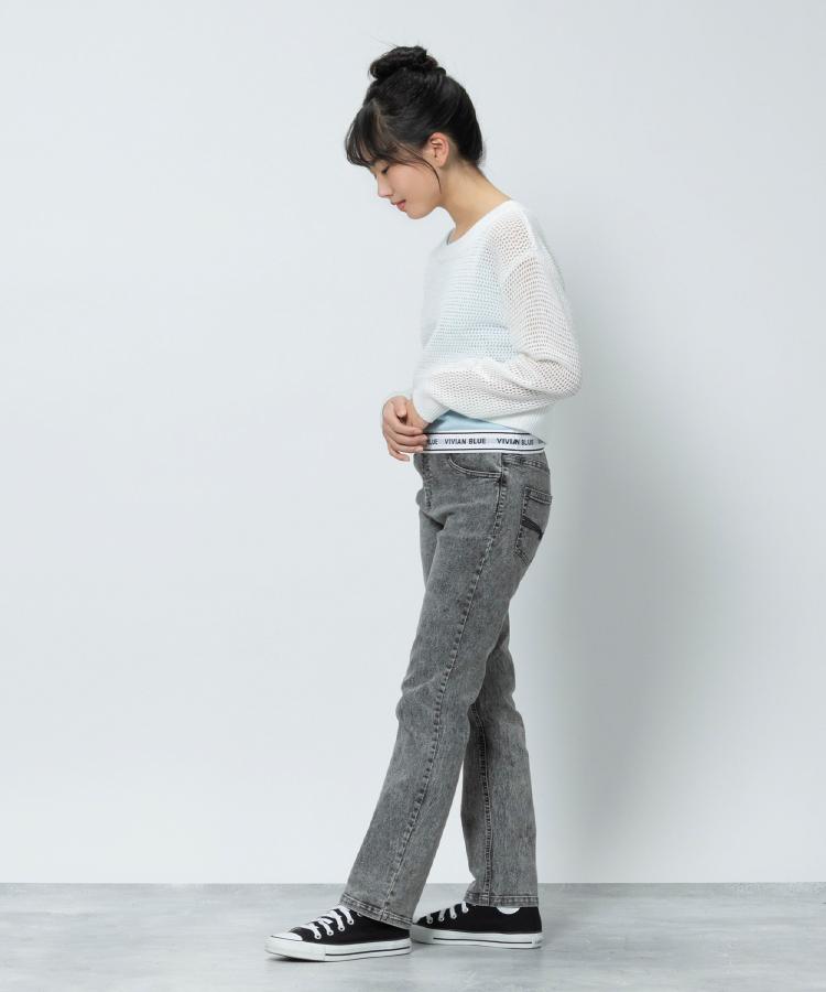 ライトオン(Right-on)のMPS(エムピーエス)タイトストレートデニムパンツ15