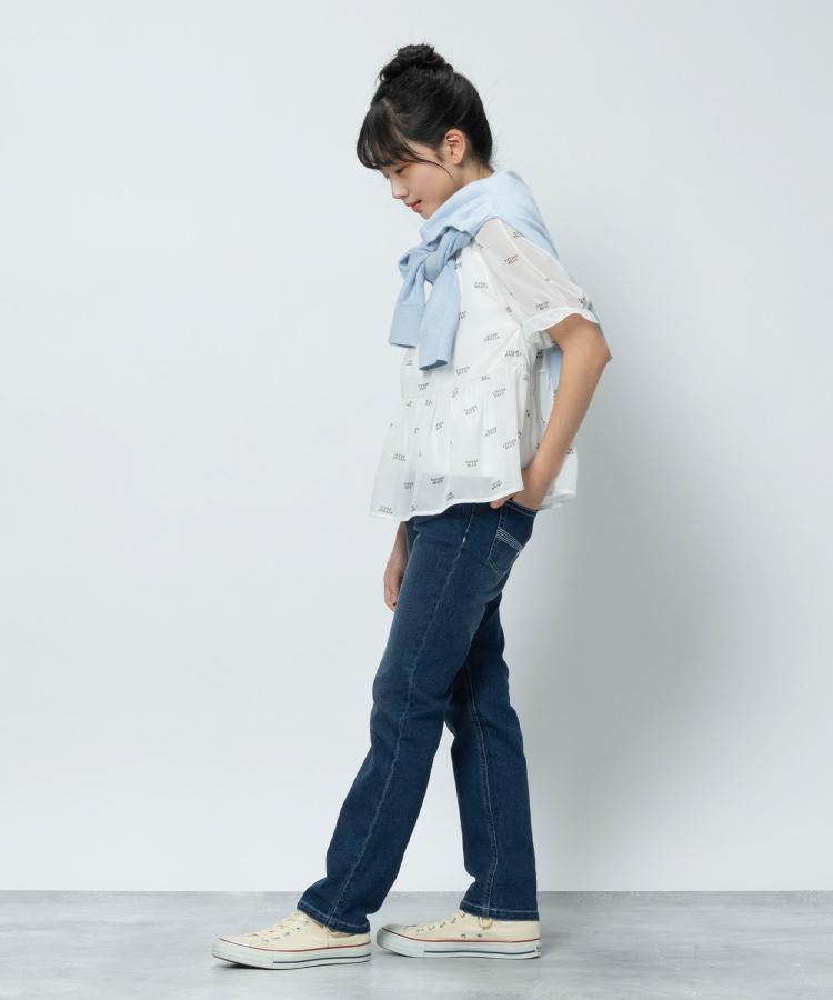 ライトオン(Right-on)のMPS(エムピーエス)タイトストレートデニムパンツ28