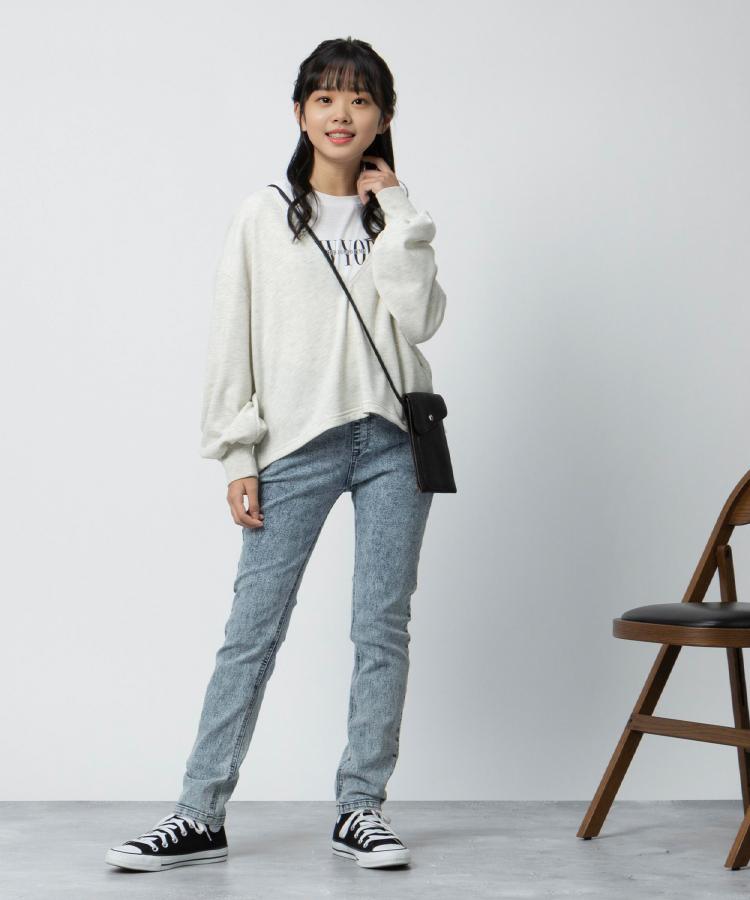 ライトオン(Right-on)のMPS(エムピーエス)スキニーデニムパンツ35
