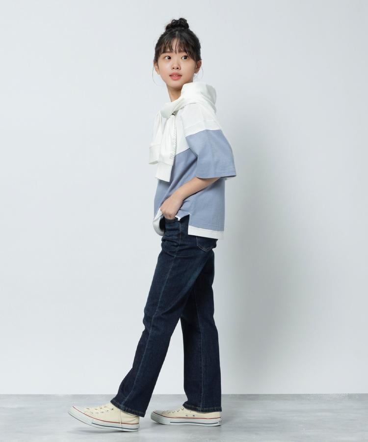 ライトオン(Right-on)のMPS(エムピーエス)【140〜170展開】「KODONA」タイトストレートデニムパンツ14