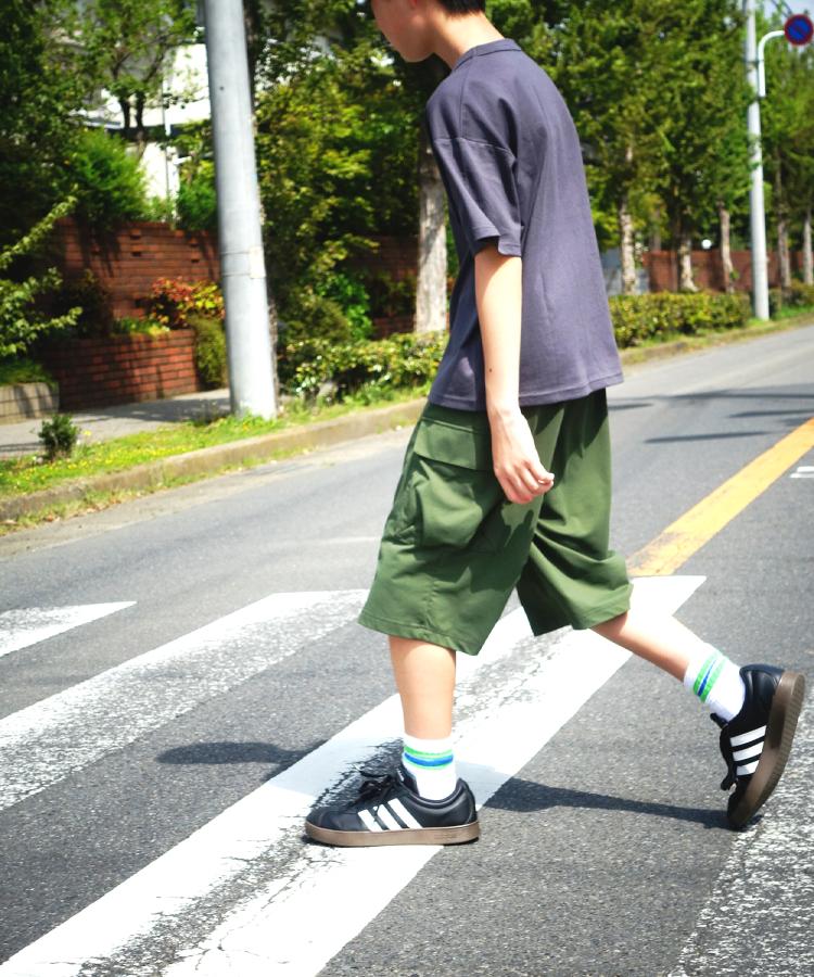 ライトオン(Right-on)のMPS(エムピーエス)カットカーゴハーフパンツ9