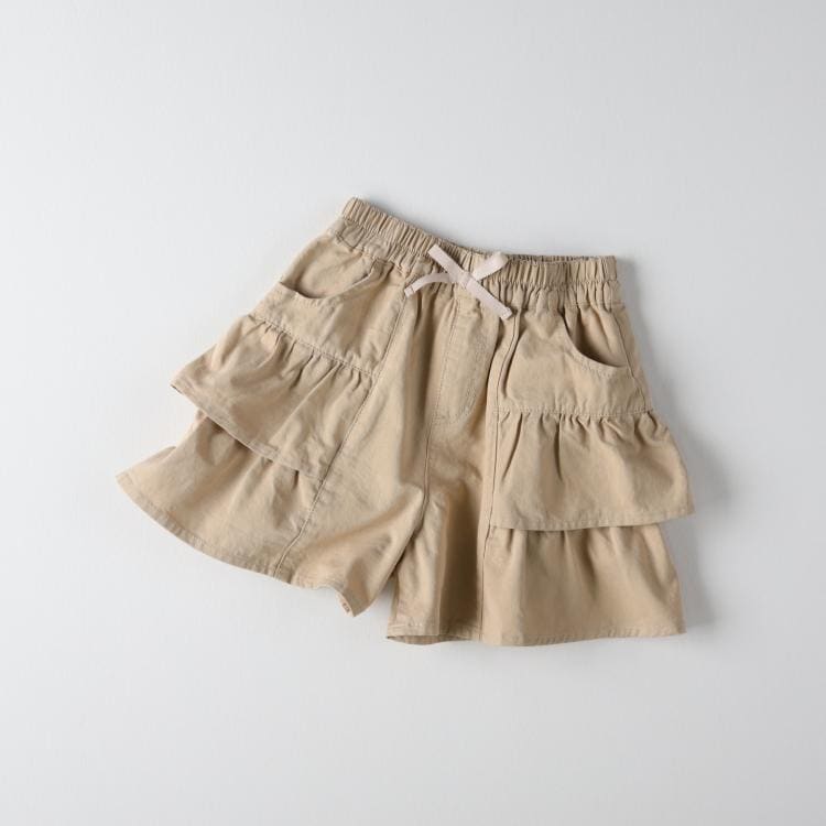 ライトオン(Right-on)のMPS(エムピーエス)フリルキュロットパンツ ショートパンツ