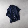 ライトオン(Right-on)のRALPH LAUREN POLO(ラルフローレンポロ)リネンキャンプシャツ ネイビー(0019)
