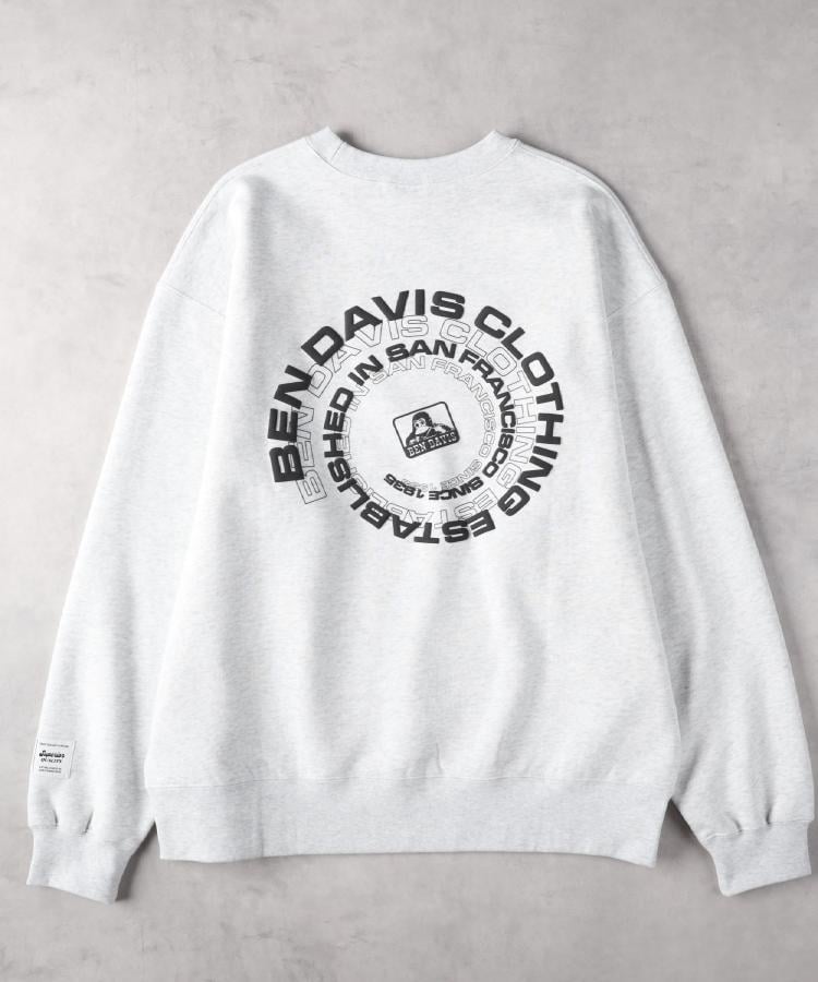 ライトオン(Right-on)のBEN DAVIS(ベンデイビス)バックプリントスウェット17