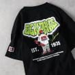 ライトオン(Right-on)のBEN DAVIS(ベンデイビス)バックプリントＴシャツ ブラック(0099)